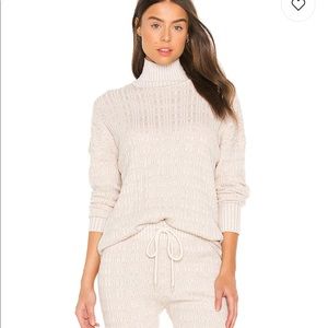 Varley Georgina Sweater in Textured Ivory